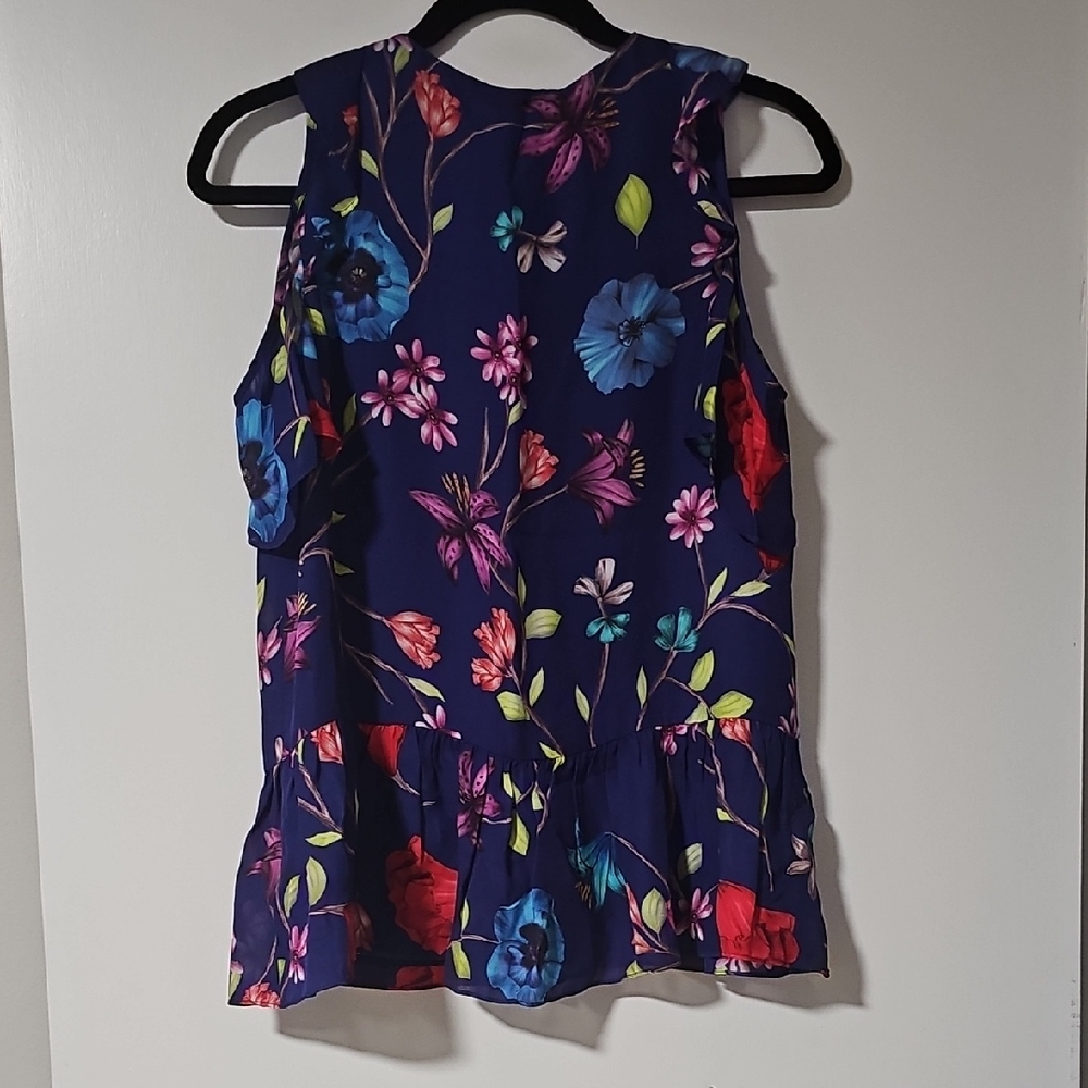 Parker Multicolor Floral Tank Top - Picture 3 of 3